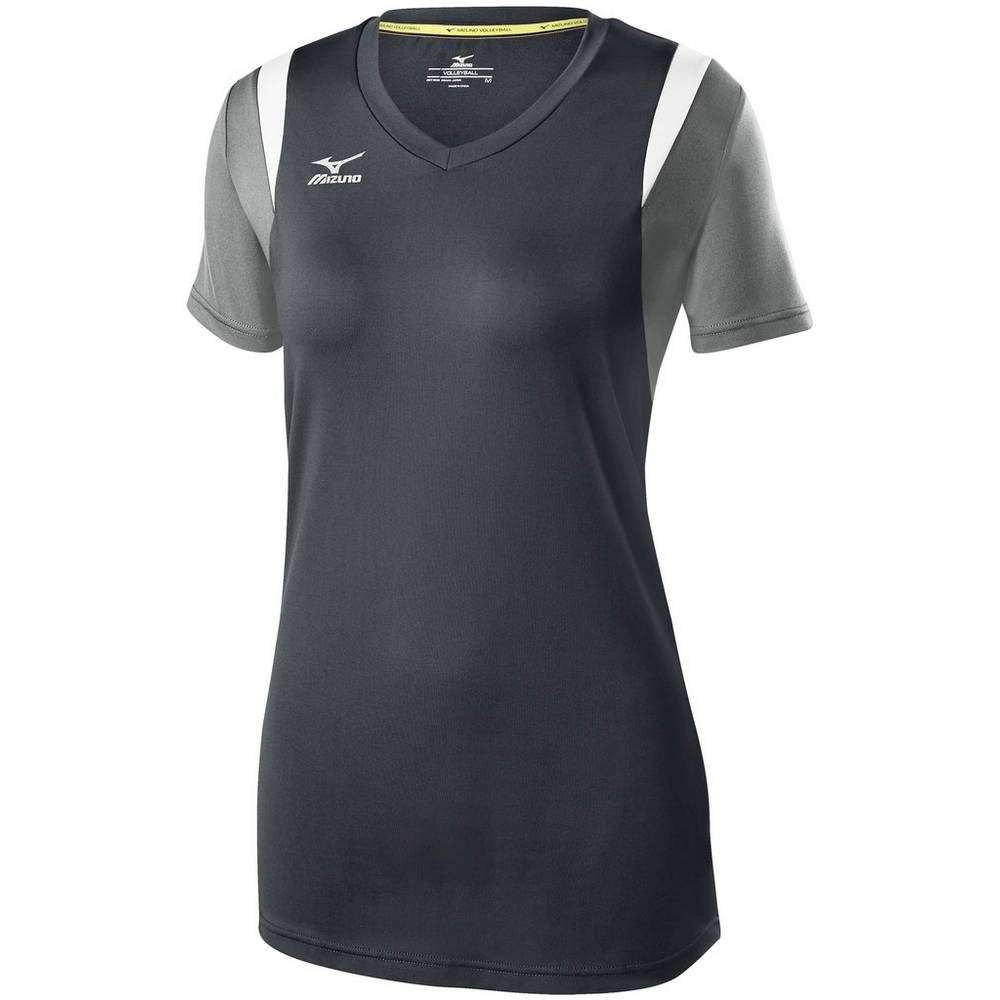 Mizuno Balboa 5.0 Long Sleeve Női Mezek Szürke/Titán UHO038649